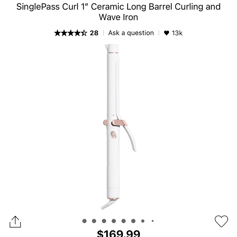 T3 1” Curling Iron